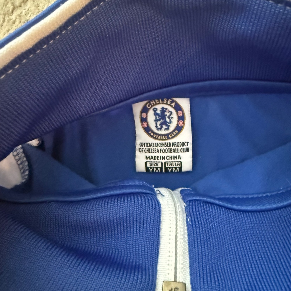 Chelsea Football Club Official Licensed Track Jacket Youth Medium - Picture 3 of 4